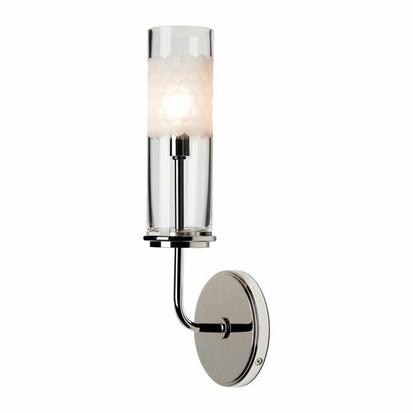 Hudson Valley Wentworth 1 Light Wall Sconce 3901-PN